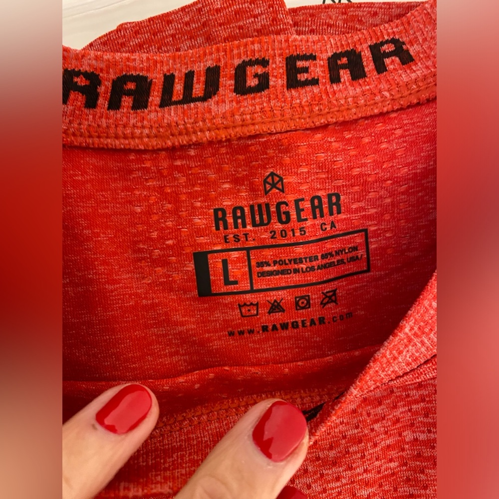 NWT Rawgear Men’s performance tee large - Picture 5 of 7